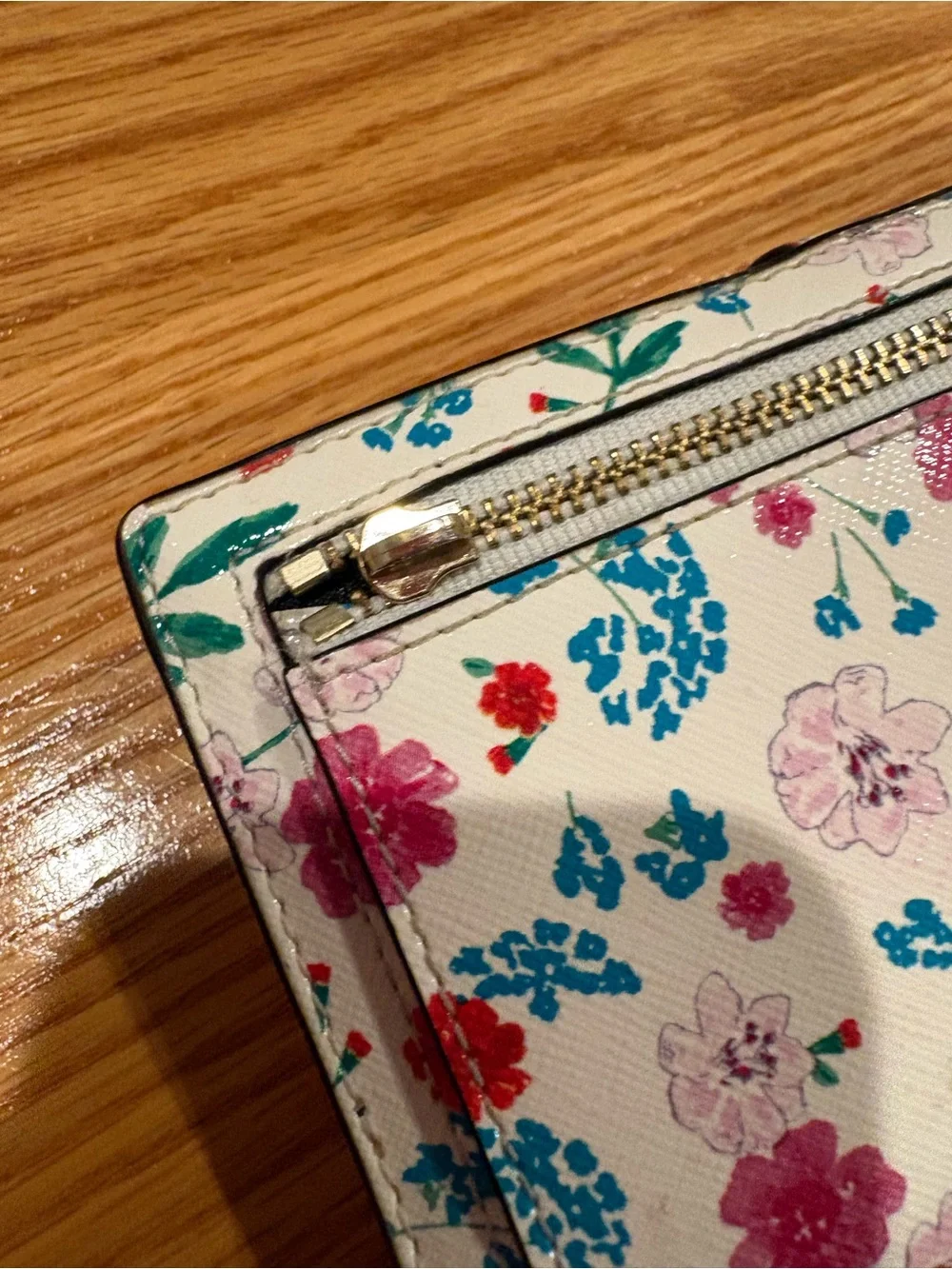kate spade Floral Snap Wallet